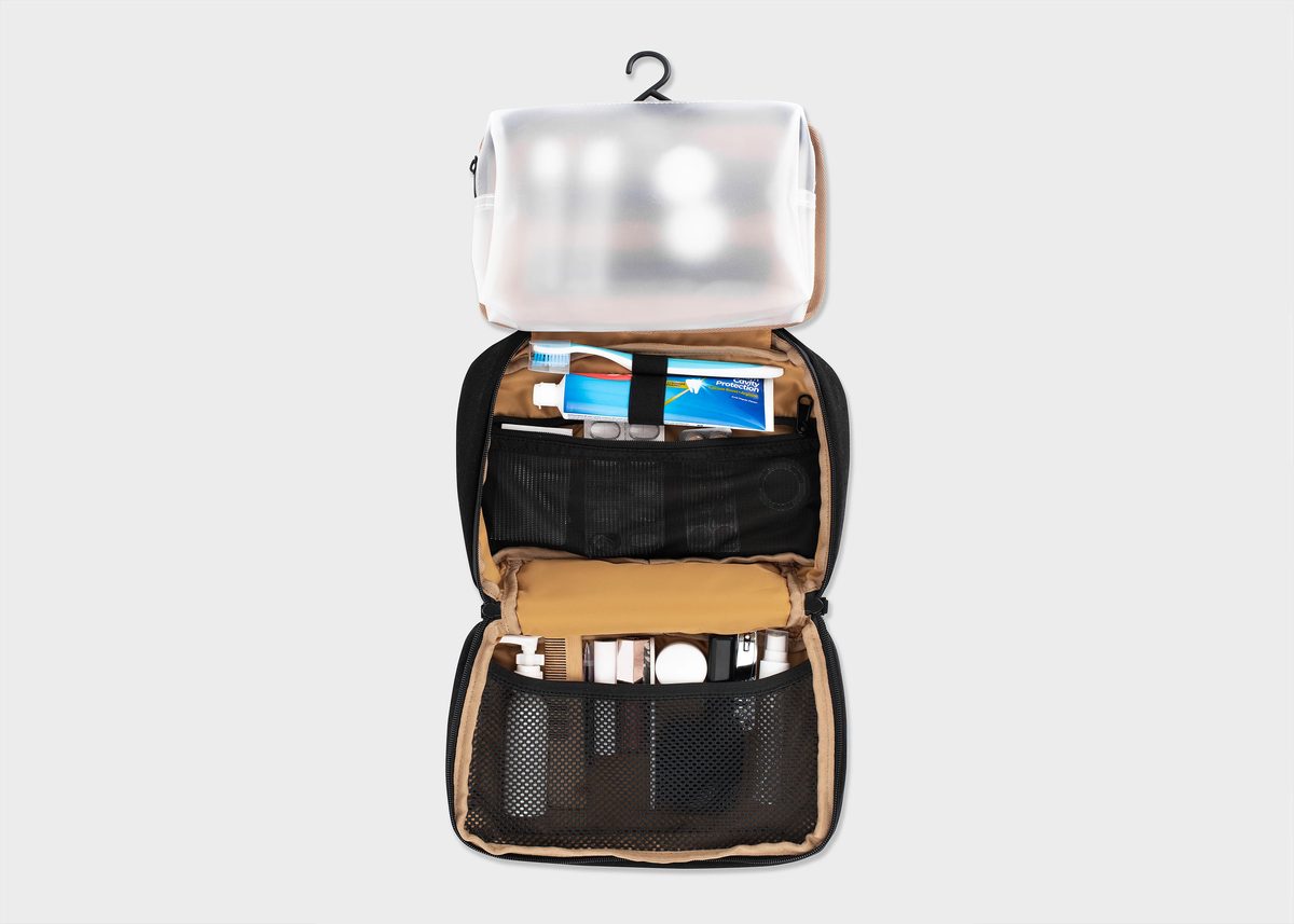 Hemp toiletries bag